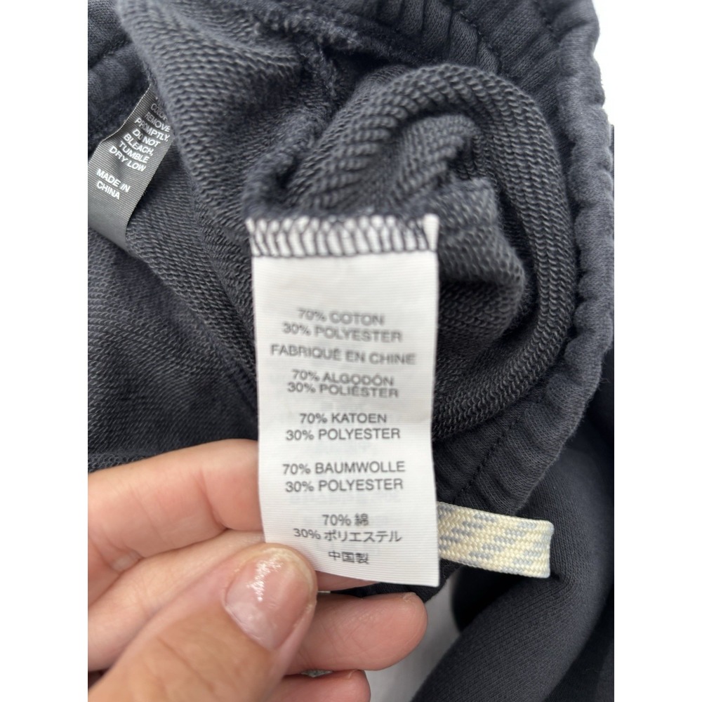 Vuori Sedona Straight Leg Sweatpants Women's Large Black 29" Inseam Side Slit - Picture 7 of 11
